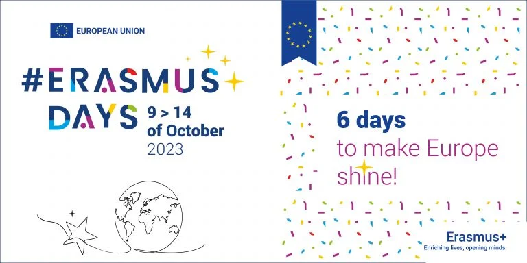 Yesterday, the Erasmus Days 2023 began, six days to discover the benefits of the Erasmus+ program.